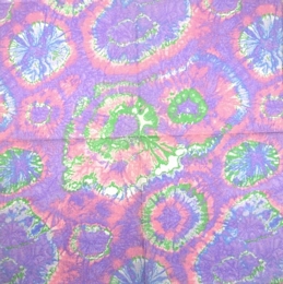 Cotton lilac bandana Illusion