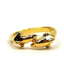 Golden ring Dolphins 