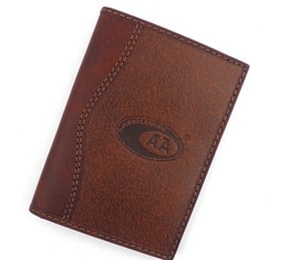 Rust Americanino Italian leather wallet