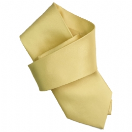 Plain colour classic Italian silk tie