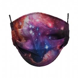 Teenager Italian mask Galaxy from water resistant filtering fabric