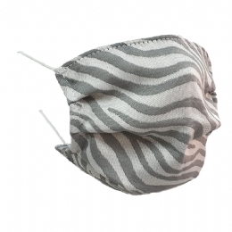 Italian grey mask Zebra from water resistant filtering fabric
