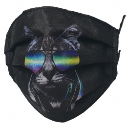 Teenager Italian mask Cat from water resistant filtering fabric