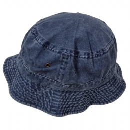Men cotton jeans denim effect Fisherman hat