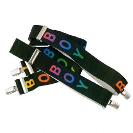 Unisex multicolour suspenders Boy
