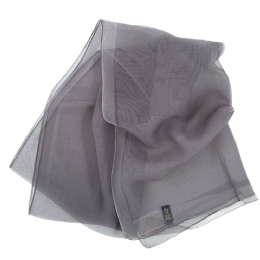 Grey ombre Italian scarf Glossy