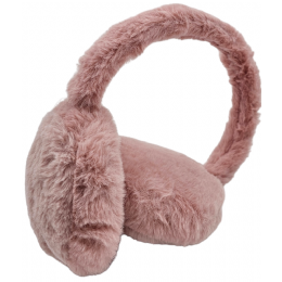 Retro pink fluffy earmufs