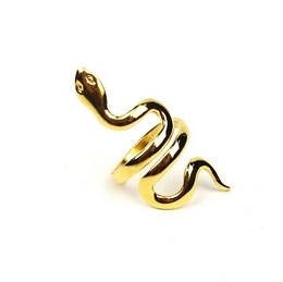 Golden snake ring 