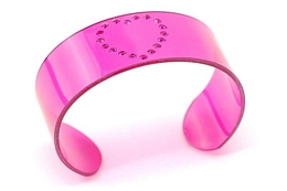 PLEXIGLASS ΒΡΑΧΙΟΛΙ ΜΕ ΚΑΡΔΙΑ ΣΤΡΑΣ