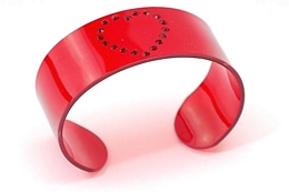 PLEXIGLASS ΒΡΑΧΙΟΛΙ ΜΕ ΚΑΡΔΙΑ ΣΤΡΑΣ