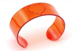 PLEXIGLASS ΒΡΑΧΙΟΛΙ ΜΕ ΚΑΡΔΙΑ ΣΤΡΑΣ