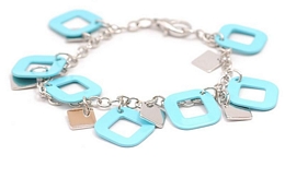 ΒΡΑΧΙΟΛΙ ΜΕ ΜΕΤΑΛΙΚΑ ΤΕΤΡΑΓΩΝΑ CHARMS