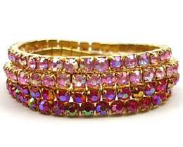 4 Χ ΕΛΑΣΤΙΚΑ ΒΡΑΧΙΟΛΙΑ ΜΕ ΔΙΧΡΩΜΑ ΣΤΡΑΣ