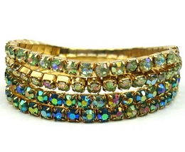 4 Χ ΕΛΑΣΤΙΚΑ ΒΡΑΧΙΟΛΙΑ ΜΕ ΔΙΧΡΩΜΑ ΣΤΡΑΣ