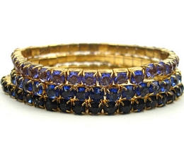 3 Χ ΕΛΑΣΤΙΚΑ ΒΡΑΧΙΟΛΙΑ ΜΕ ΤΡΙΧΡΩΜΑ ΣΤΡΑΣ