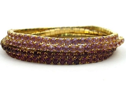 4 Χ ΔΙΧΡΩΜΑ ΕΛΑΣΤΙΚΑ ΒΡΑΧΙΟΛΙΑ ΜΕ ΜΙΚΡΑ ΣΤΡΑΣ