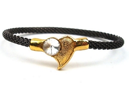 ΒΡΑΧΙΟΛΙ ΜΕ ΚΑΡΔΙΑ ΚΑΙ ΚΡΥΣΤΑΛΛΟ