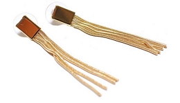 ΧΡΥΣΑ ΣΚΟΥΛΑΡΙΚΙΑ ΜΕ ΚΡΕΜΑΣΤΕΣ ΑΛΥΣΙΔΟΥΛΕΣ