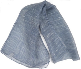 Plain colour Italian linen scarf