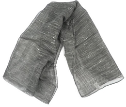 Μονόχρωμο Ιταλικό λινό φουλάρι