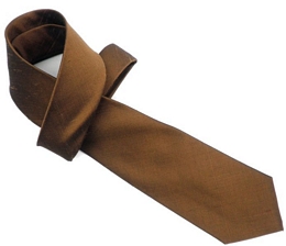 Plain colour Italian shantung silk tie