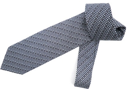 Μάλλινη Ιταλική γραβάτα με ψηφιδωτό σχέδιο