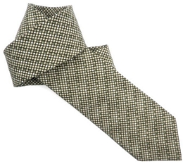 Woolen Italian tie with digital print