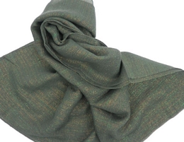 Μονόχρωμο Ιταλικό φουλάρι με ιριδίζον lurex