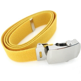 Plain colour elastic kid&apos;s belt