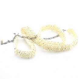 Ζώνη με πολυγωνικές πέρλες