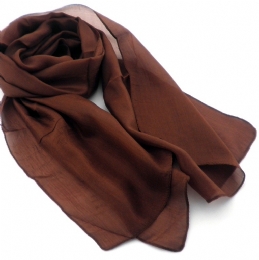 Γυαλιστερό μεταξωτό Ινδικό φουλάρι