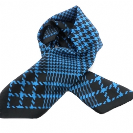 Pied de poule Ιταλικό μαντήλι λαιμού