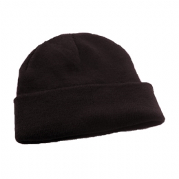 Μονόχρωμος μαλακός unisex σκούφος 