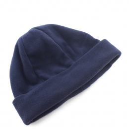 Απλός μονόχρωμος fleece σκούφος