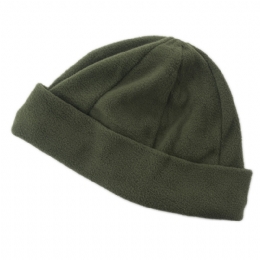 Απλός μονόχρωμος fleece σκούφος