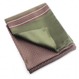 Ανδρικό Ιταλικό φουλάρι με λουλουδάκια