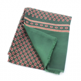 Ιταλικό κλασικό ανδρικό φουλάρι με κύκλους