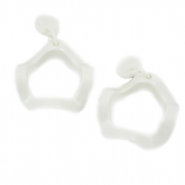 Σκουλαρίκια clips Wavy hoops