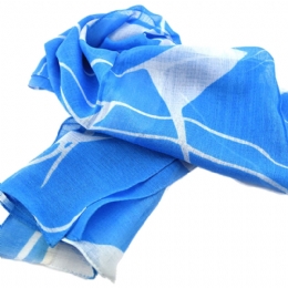 Ιταλικό φουλάρι Wavy με έντονα χρώματα