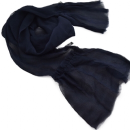 Narrow silk plain colour Italian scarf