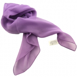 Μονόχρωμο chiffon Ιταλικό μαντήλι