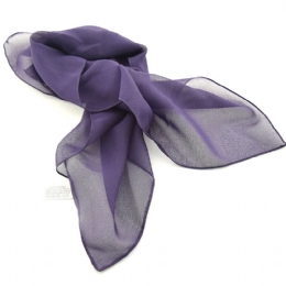 Μονόχρωμο chiffon Ιταλικό μαντήλι