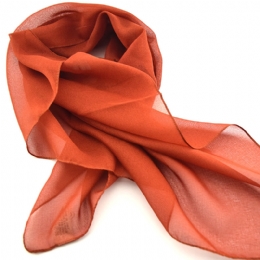 Μονόχρωμο chiffon Ιταλικό μαντήλι