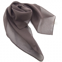 Μονόχρωμο chiffon Ιταλικό μαντήλι