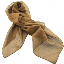 Μονόχρωμο chiffon Ιταλικό μαντήλι