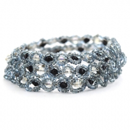 Βραχιόλι σπιράλ με χάντρες