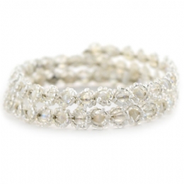 Βραχιόλι σπιράλ με χάντρες