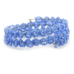 Βραχιόλι σπιράλ με χάντρες