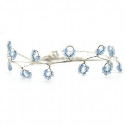 Συρμάτινο βραχιόλι με χάντρες