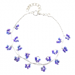 Συρμάτινο βραχιόλι με χάντρες